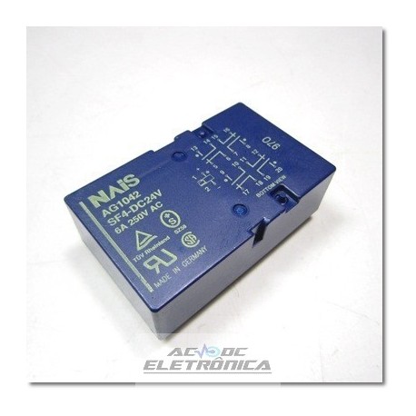 Relé de segurança AG1042 SF4-DC 24V