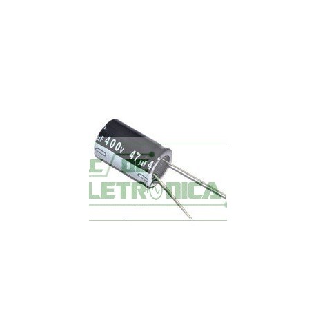 Capacitor eletrolítico 47uf x 400v 105º