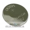 Bateria botão 3V CR2025 140mAh lithium