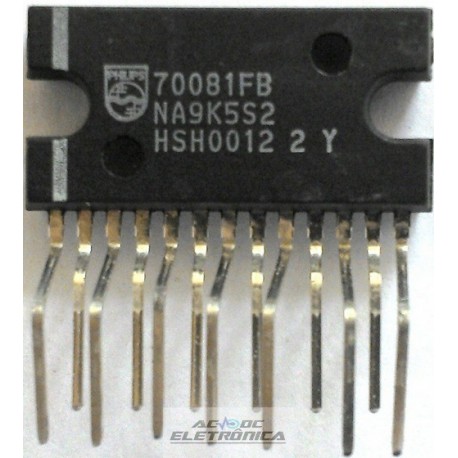 Circuito integrado RDA70081FB - 70081FB - TDA3604Q