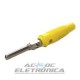 Pino banana amarelo 4mm PB1561