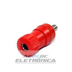 Borne 4mm vermelho B59