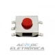 Chave tactil 6x6x3,1mm 5p 180G SMD