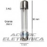 Fusivel vidro 150mA 6x30mm (3AG)