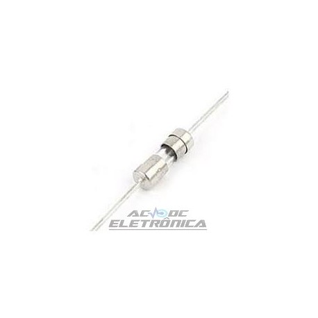 Fusivel vidro 5A 3x10mm axial