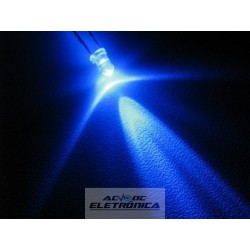 Led 3mm azul alto brilho 8000mcd