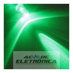 Led 5mm verde alto brilho 8000mcd