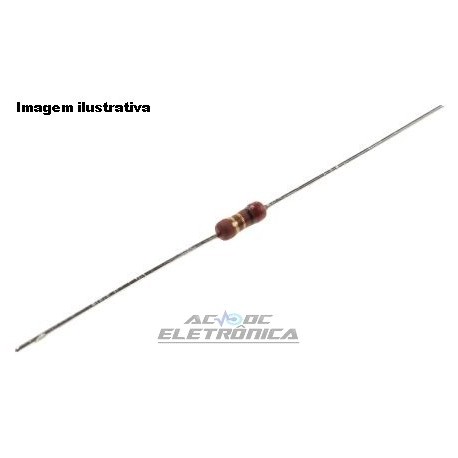 Resistor 1K 1w 5% - Marrom preto vermelho dourado