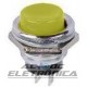 Chave push button DS-212 amarelo - Sem trava