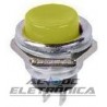 Chave push button DS-212 amarelo - Sem trava
