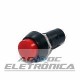 Chave push button PBS11A vermelho com trava