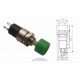 Chave push button DS-323 verde NA