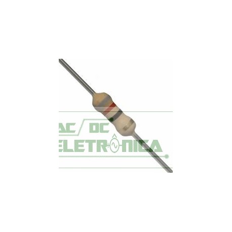 Resistor 82R 1/4w 5% - cinza vermelho preto dourado