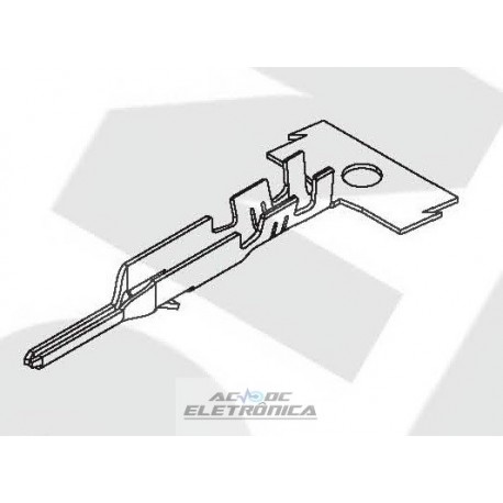 Terminal 251300TA051 macho crimp excon