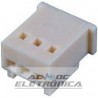 Conector 03 vias 2,5mm macho 251303HM001 excon