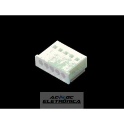 Conector 05 vias 2,5mm macho 251305HM001 excon