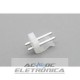 Conector KK 2 vias macho 3,96mm 396102WV