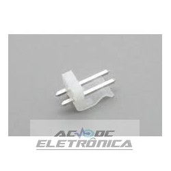 Conector KK 2 vias macho 3,96mm 396102WV