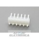 Conector KK 6 vias macho 3,96mm 180º 396106WV
