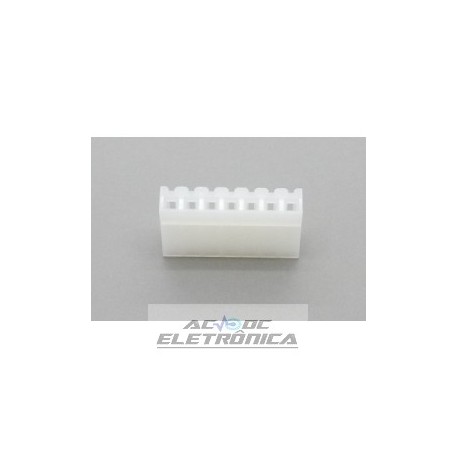 Conector KK 7 vias femea 3,96mm 396107HA Excon