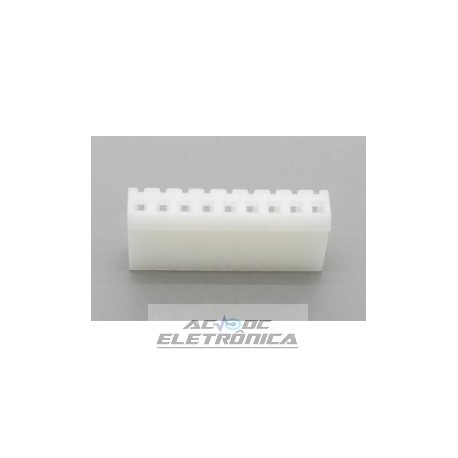 Conector KK 9 vias femea 3,96mm 396109HA Excon