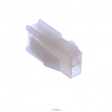 Conector 02 vias femea mini-fit 4,2mm - 420102hp051