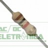 Resistor 1K 1/4w 5% - Marrom preto vermelho dourado