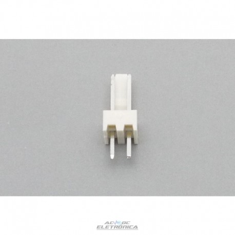 Conector KK 02 vias 180º macho 2,50mm PCI - 5045-02