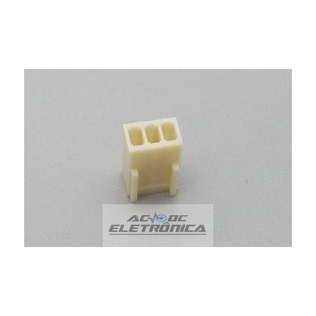 Conector KK 03 vias femea 2,50mm - 5051-03