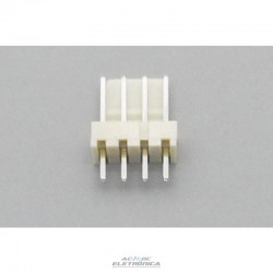 Conector KK 04 vias 180º macho 2,50mm PCI - 5045-04