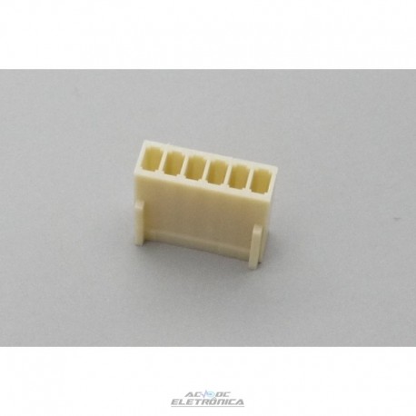 Conector KK 06 vias femea 2,50mm - 5051-06