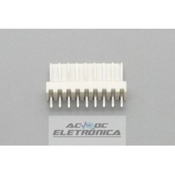 Conector KK 09 vias 180º macho 2,50mm PCI - 5045-09