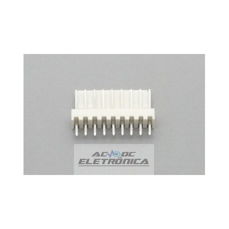 Conector KK 09 vias 180º macho 2,50mm PCI - 5045-09