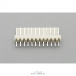 Conector KK 11 vias 180º macho 2,50mm PCI - 5045-11