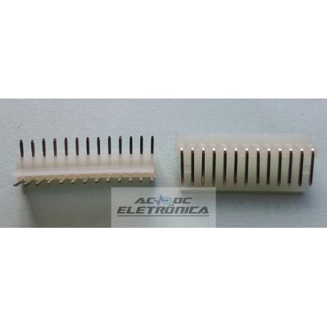 Conector KK 13 vias 90º macho 2,50mm PCI - 5046-13