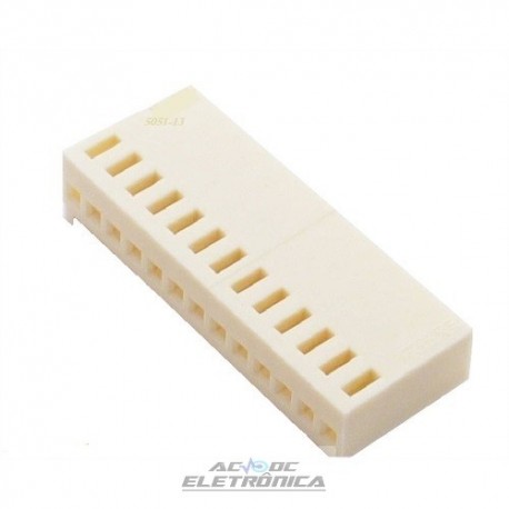 Conector KK 13 vias femea 2,50mm - 5051-13