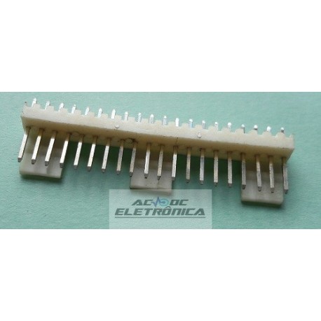 Conector KK 19 vias 180º macho 2,50mm PCI - 5045-19