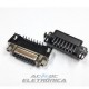 Conector DB15 femea PCI 90º