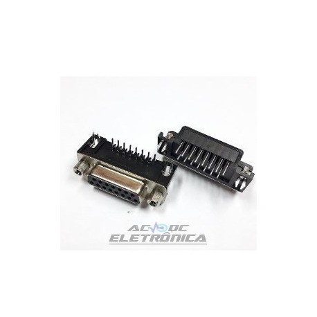 Conector DB15 femea PCI 90º