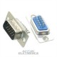 Conector DB15 vga macho solda fio