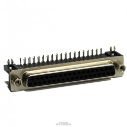 Conector DB37 femea PCI 90º