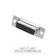 Conector DB26HD femea solda fio