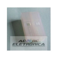 Conector 02 vias femea 508902HA 5,0mm