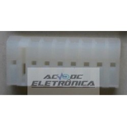 Conector 08 vias femea 509008HA - 7.5/5.0mm