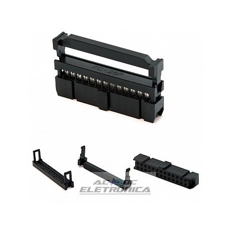 Conector 26 vias N latch IDC