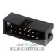 Conector 14 vias H latch IDC 180º s/ejetor