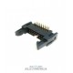 Conector 16 vias H latch IDC 90º c/ejetor