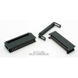 Conector 34 vias 2x17 Edge card IDC passo 2.54mm - 6874-c Molex