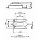 Chave tactil 3x6x2,5mm 2 pinos SMD