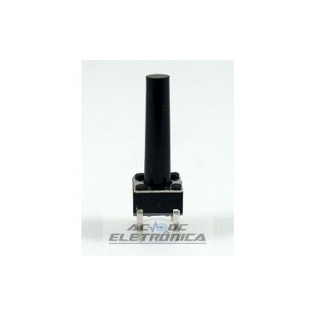 Chave tactil KFC-A06-6x6x17mm 4T 180º